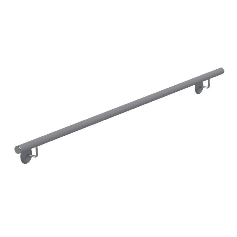 Pasamanos inoxidable satinado ø43x2000