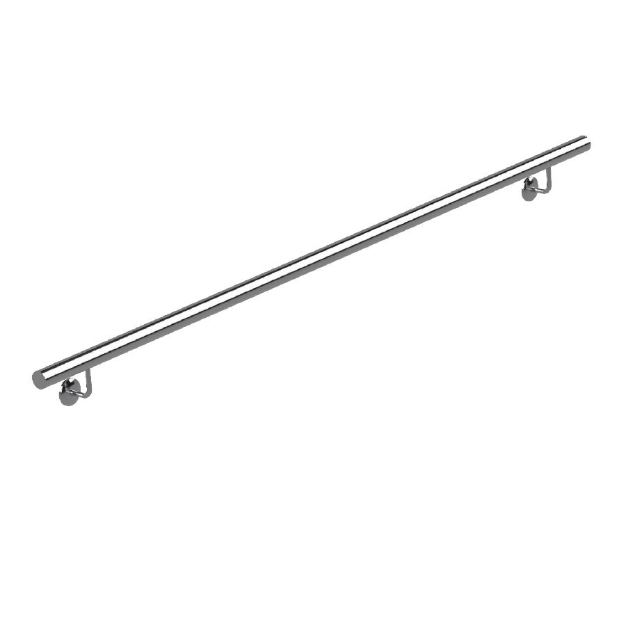 Pasamanos inoxidable brillo ø43x2000