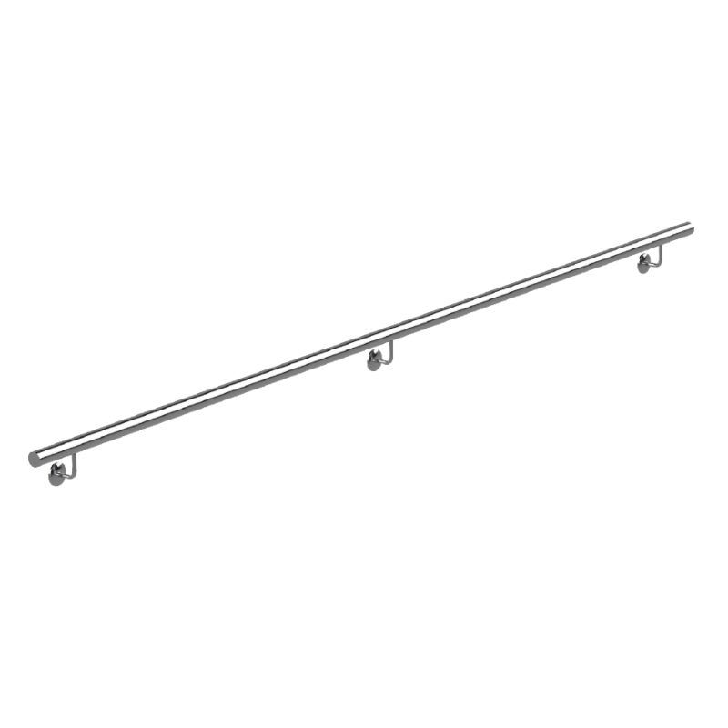 Pasamanos inoxidable brillo ø43x3000