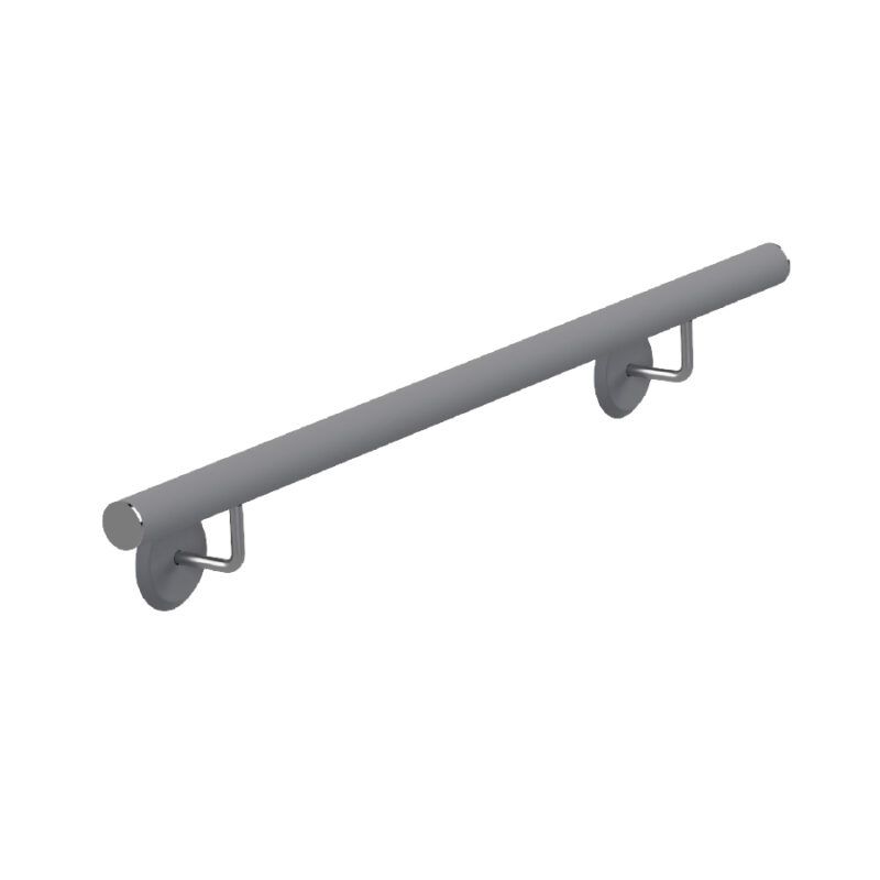 Pasamanos inoxidable satinado ø43x1000